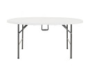 JADEN DIA 1600 FOLDING TABLE BLACK/ WHITE