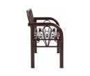 DATSUN 2 SEATER BENCH ANTIQUE BROWN