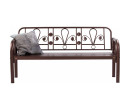 DATSUN 3 SEATER BENCH ANTIQUE BROWN