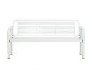HAMIDA 3 SEATER BENCH WHITE