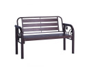 HAMIDA 2 SEATER BENCH ANTIQUE BROWN