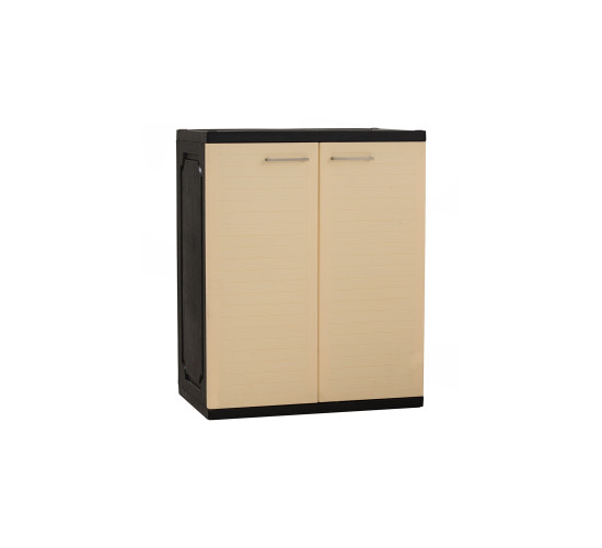 OPTIMUS SHOE CABINET BEIGE/BLACK