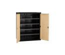 OPTIMUS SHOE CABINET BEIGE/BLACK