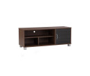 DAYTON 1.2M TV CABINET NATURAL WALNUT/ BLACK ASH