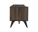 MAXTON 1.8M TV CABINET BLACK/COCOA