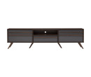 BLACKBURN 1.8M TV CABINET COLUMBIA/DARK GREY