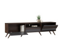 BLACKBURN 1.8M TV CABINET COLUMBIA/DARK GREY
