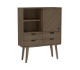 TORRELL TALL SIDEBOARD WITH 4 DRAWER 1804 (#)