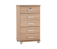 NAOMI 5 DRAWER DRESSER EBONNESE