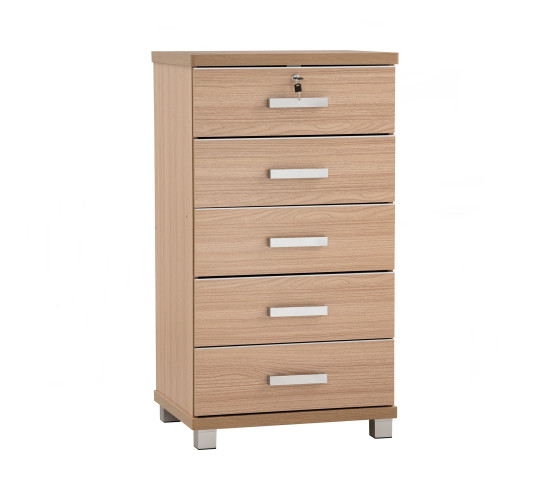 NAOMI 5 DRAWER DRESSER EBONNESE