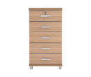 NAOMI 5 DRAWER DRESSER EBONNESE