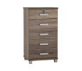 NAOMI 5 DRAWER DRESSER SONOMA DARK