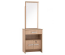 *NAOMI DRESSING TABLE WITH STOOL EBONNESE