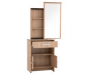 *NAOMI DRESSING TABLE WITH STOOL EBONNESE