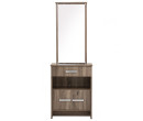 *NAOMI DRESSING TABLE WITH STOOL SONOMA DARK