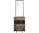 *NAOMI DRESSING TABLE WITH STOOL SONOMA DARK