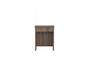 *NAOMI DRESSING TABLE WITH STOOL SONOMA DARK