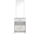 *NAOMI DRESSING TABLE WITH STOOL WHITE