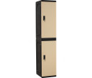 OPTIMUS TWO TIER LOCKER BEIGE/BLACK