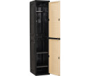 OPTIMUS SLIM CABINET BEIGE/BLACK
