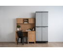 OPTIMUS SLIM CABINET GREY/BLACK