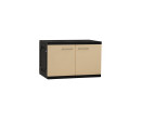 OPTIMUS ADD ON CABINET BEIGE/BLACK