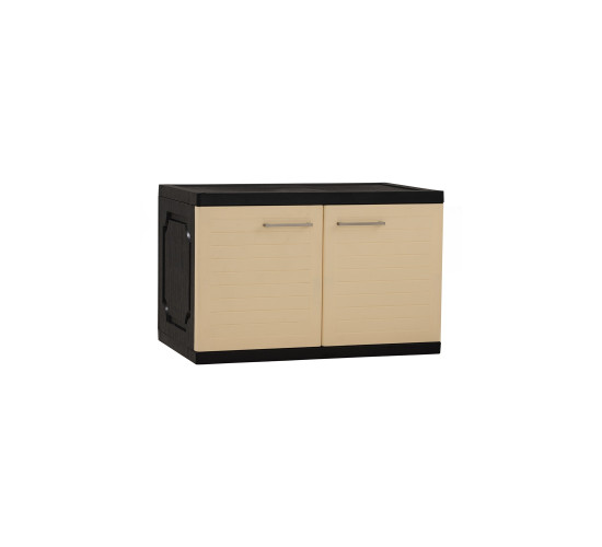 OPTIMUS ADD ON CABINET BEIGE/BLACK