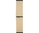 OPTIMUS SLIM STORAGE CABINET BEIGE/BLACK