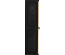 OPTIMUS SLIM STORAGE CABINET BEIGE/BLACK
