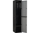 OPTIMUS ONE TIER LOCKER GREY/BLACK