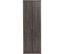 DUBLIN 2 DOOR WARDROBE SONOMA DARK