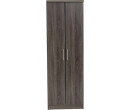 DUBLIN 2 DOOR WARDROBE SONOMA DARK