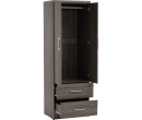 DUBLIN 2 DOOR WARDROBE SONOMA DARK