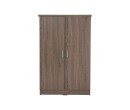 DUBLIN 2 DOOR LOW WARDROBE SONOMA DARK
