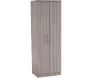 DUBLIN 2 DOOR WARDROBE GREY LINE 