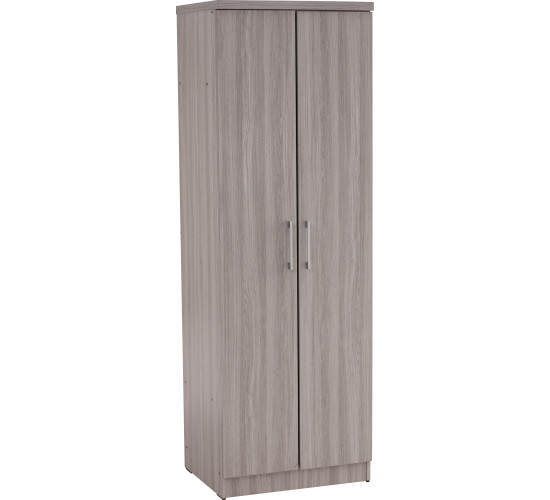 DUBLIN 2 DOOR WARDROBE GREY LINE 