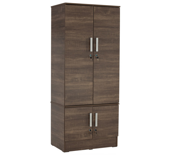 NAOMI 4 DOOR WARDROBE VINTAGE OAK