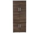 NAOMI 4 DOOR WARDROBE VINTAGE OAK