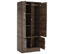 NAOMI 4 DOOR WARDROBE VINTAGE OAK