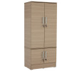 NAOMI 4 DOOR WARDROBE EBONNESE