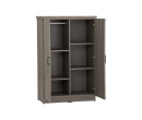 DUBLIN 2 DOOR LOW WARDROBE SONOMA LIGHT