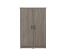 DUBLIN 2 DOOR LOW WARDROBE SONOMA LIGHT
