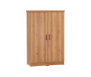 DUBLIN 2 DOOR LOW WARDROBE NATURAL OAK
