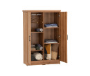 DUBLIN 2 DOOR LOW WARDROBE NATURAL OAK