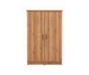 DUBLIN 2 DOOR LOW WARDROBE NATURAL OAK