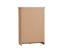 DUBLIN 2 DOOR LOW WARDROBE NATURAL OAK