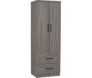 DUBLIN 2 DOOR WARDROBE SONOMA LIGHT