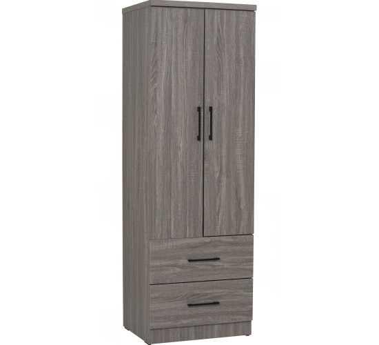 DUBLIN 2 DOOR WARDROBE SONOMA LIGHT