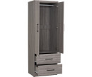 DUBLIN 2 DOOR WARDROBE SONOMA LIGHT