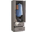 DUBLIN 2 DOOR WARDROBE SONOMA LIGHT